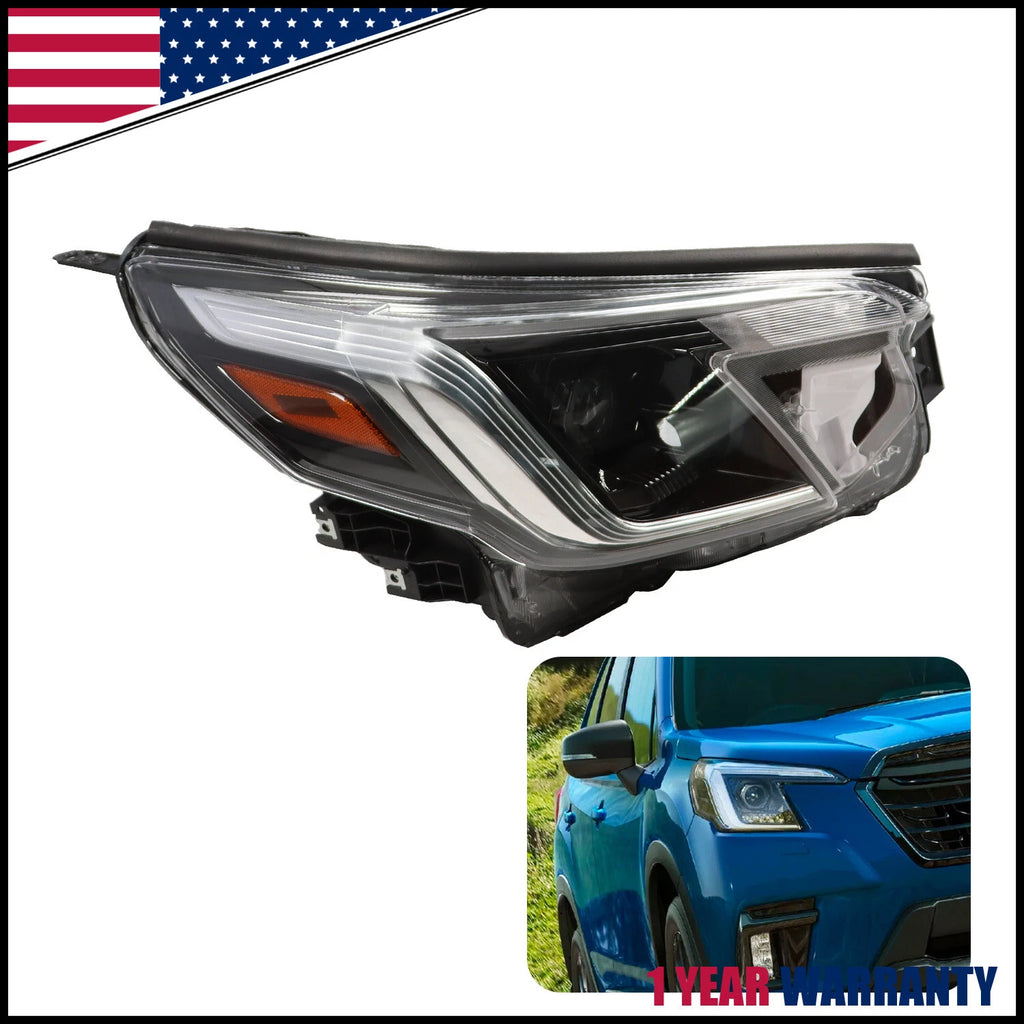 LED Headlamp Assembly Right Side for Subaru Forester (2022–2023) W/O AFS