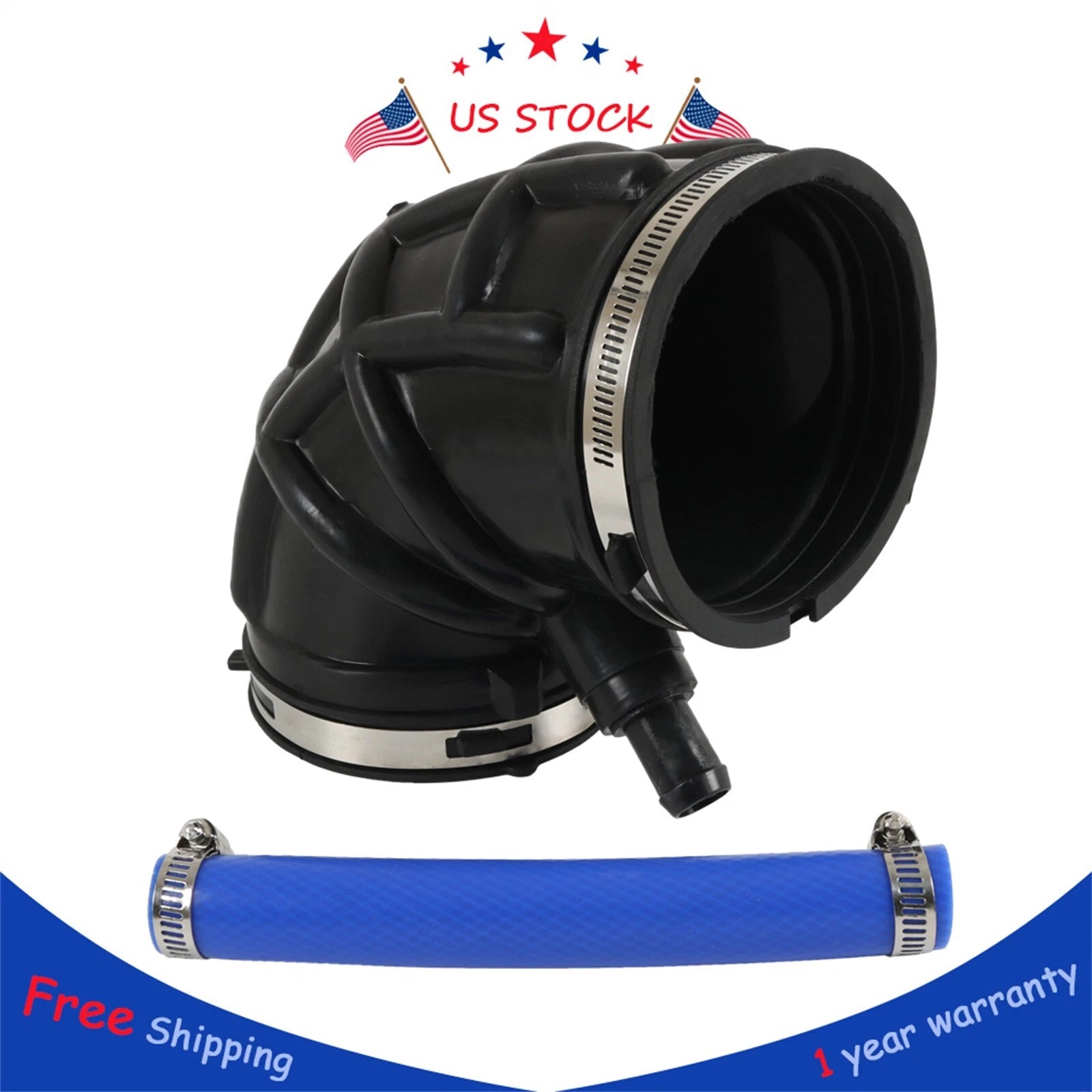 Intake Clean Air Duct Pipe for Ram 2500 3500 4500 5500 (2011–2018)