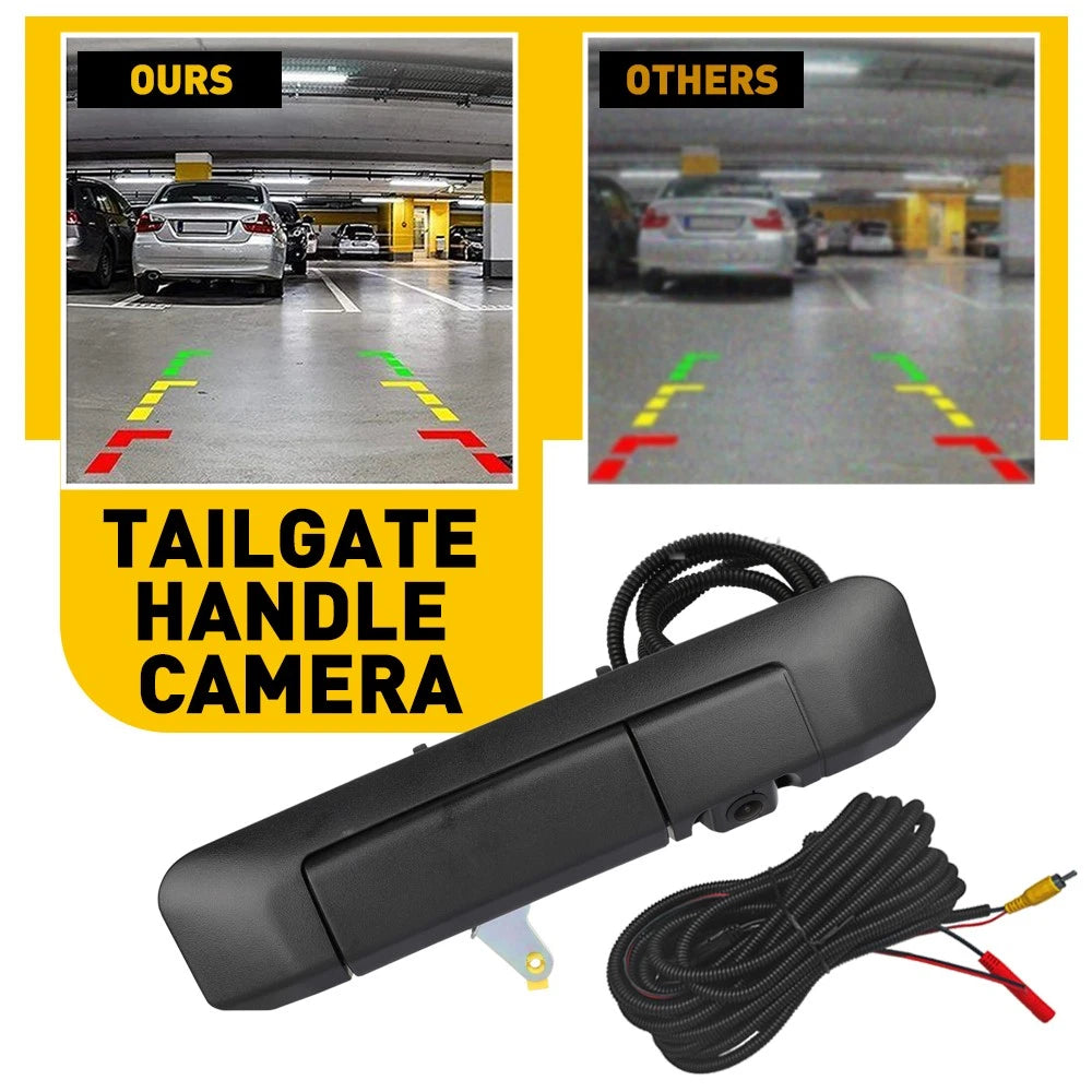 Tailgate Handle with Backup Camera for Toyota Tacoma (2005–2014)