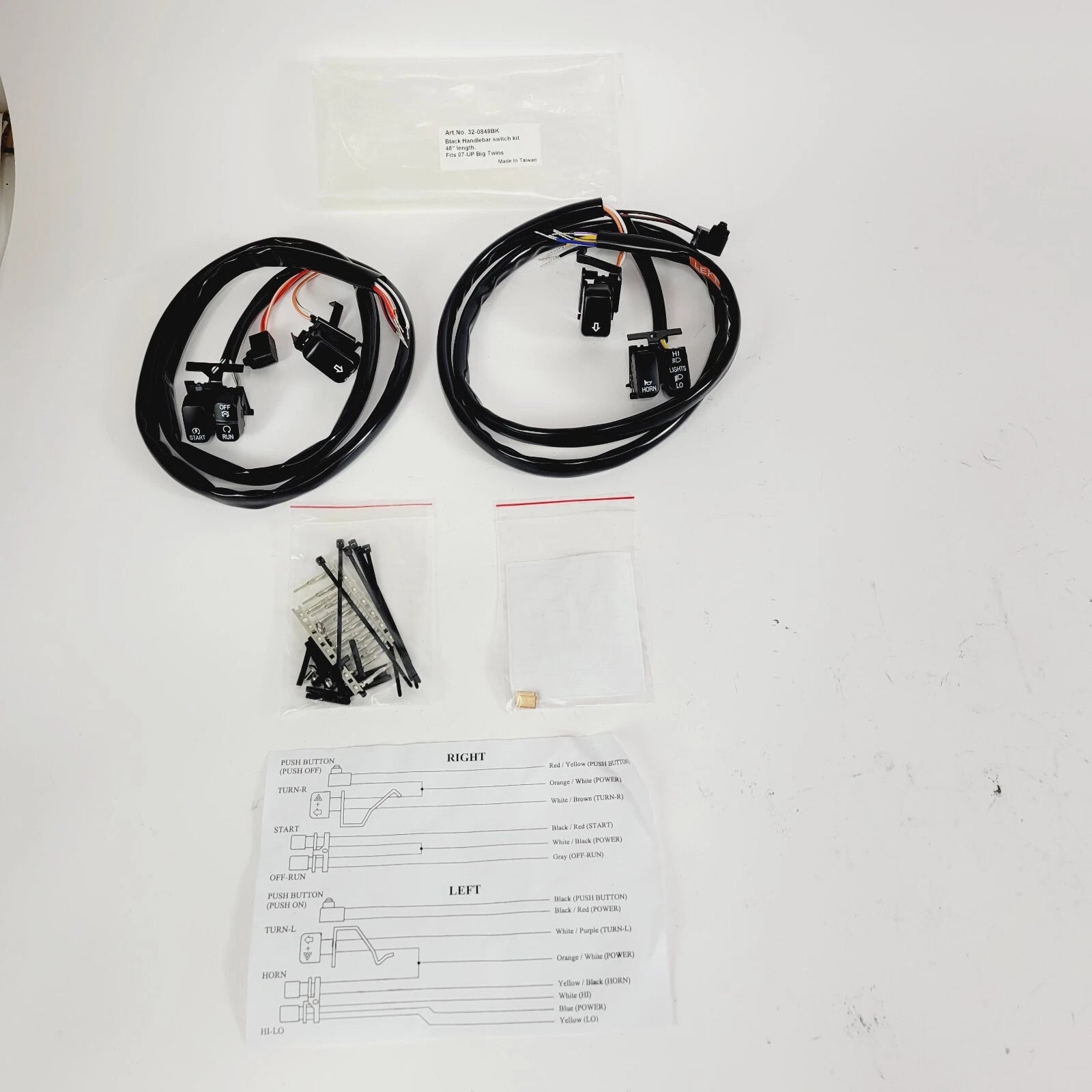 Handlebar Switch Kit for Harley Davidson Big Twin (2007–Present)