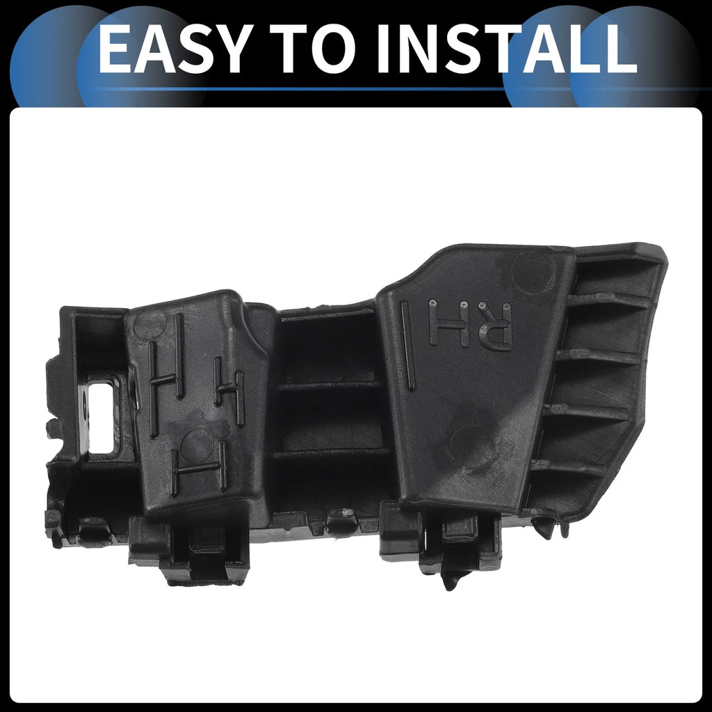 1pc Right Front Bumper Retainer Bracket for Kia K5 (2020–2022) Black ABS