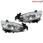 Halogen Projector Headlights for Mazda 6 (2014–2017)