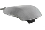 Fleece Console Lid Armrest Cover for Ford Fiesta (2014–2019) Gray