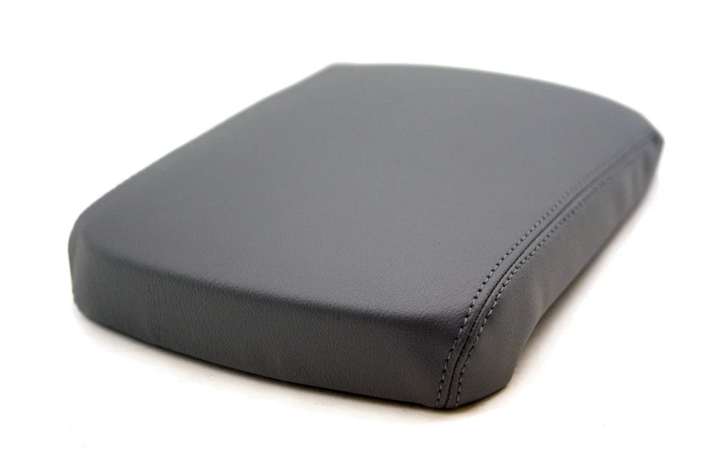 Center Console Armrest Cover for Toyota Tacoma (2005–2015) Gray Leather