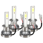 4X H1 LED Headlight Bulbs Conversion Kit for