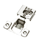Overlay soft close hinges for kitchen cabinets (6 way, silver)