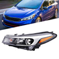 Headlight Assembly for Kia Forte Forte5 (2017–2018) Halogen Driver Side