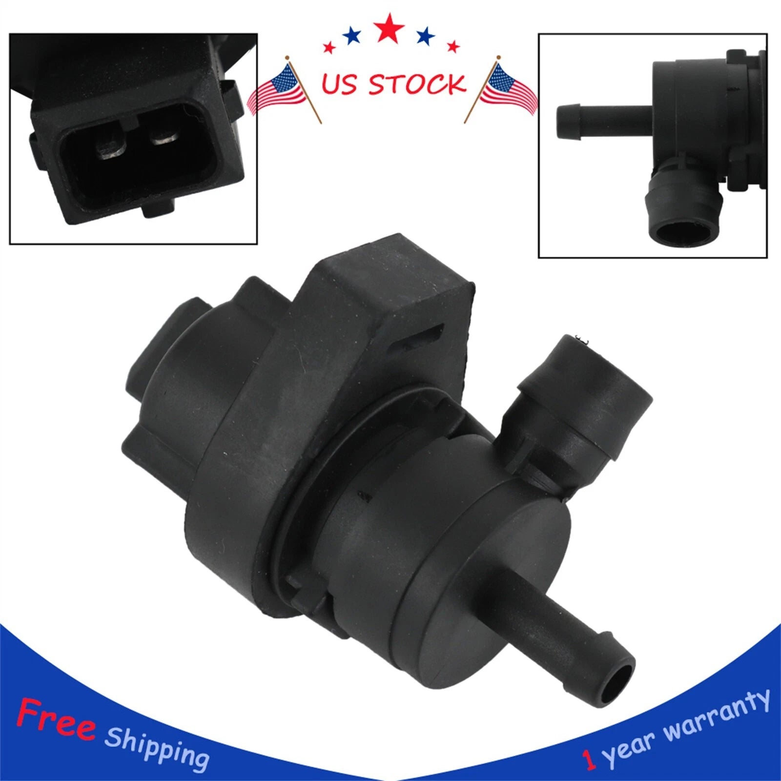 Vapor Canister Purge Solenoid Valve for BMW 323i 325i E46 (1999–2005)