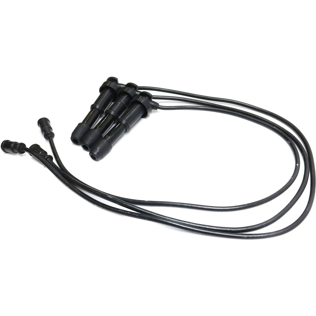 Set of 3 Spark Plug Wires for Kia Sorento Sedona (2002–2005)