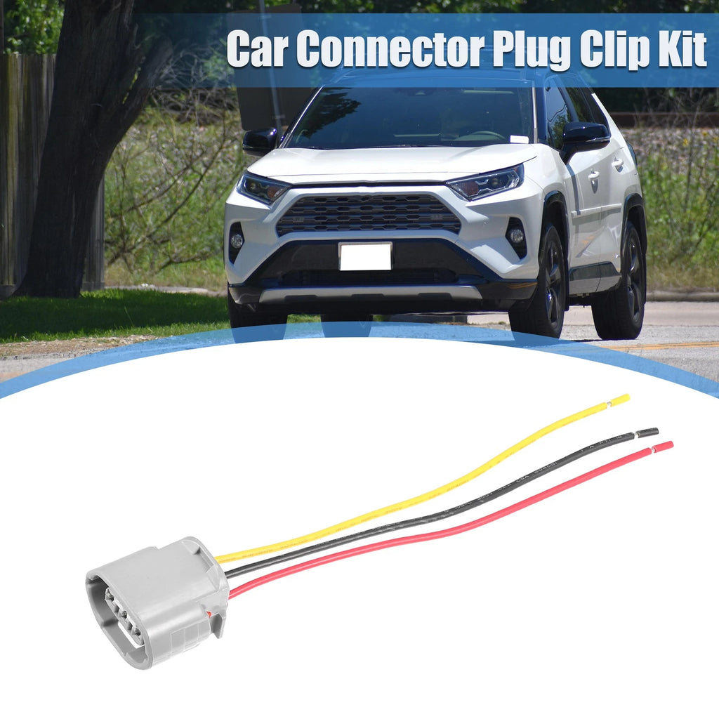 3 Pin Alternator Regulator Connector Adapter Plug for Toyota (No.9098011349)