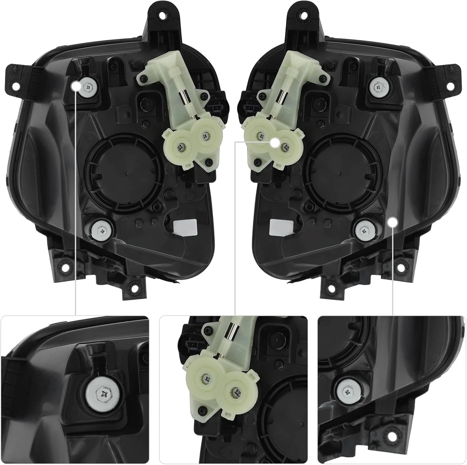 Pair of LED Headlight Assemblies for Hyundai Tucson (2025–2026)