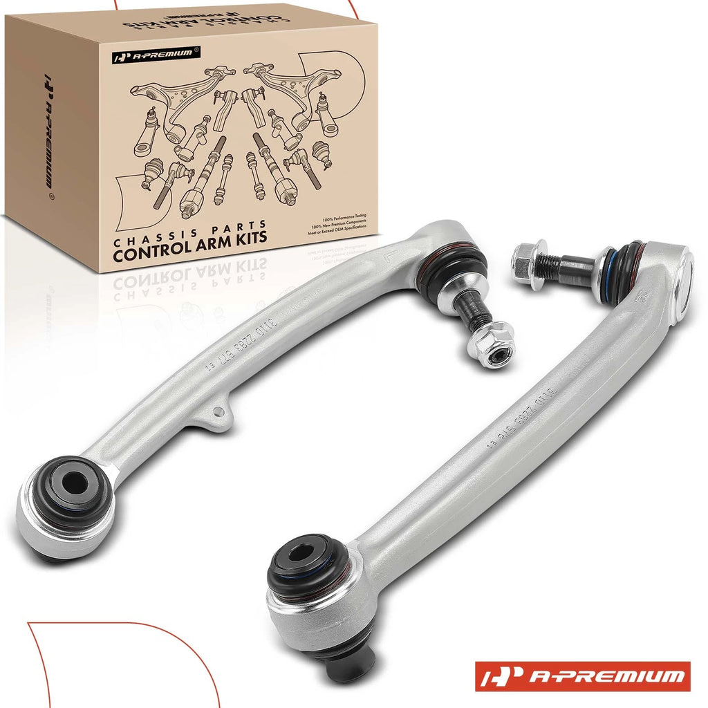 2X Front Lower Rearward Control Arms with Ball Joints for BMW M3 (2008–2013)