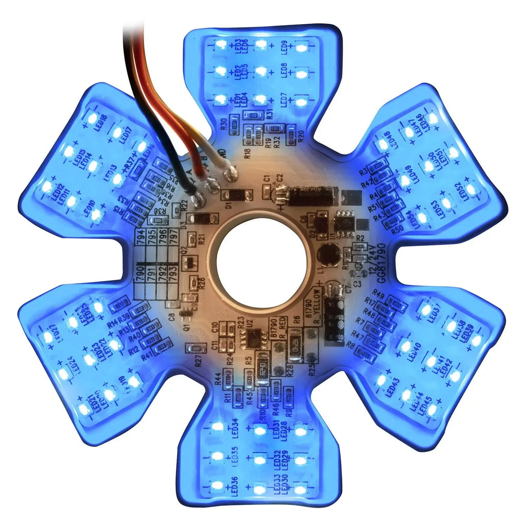 LED Air Cleaner Light Dual Function Amber Blue for Peterbilt Kenworth (2000–2019)