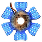 LED Air Cleaner Light Dual Function Amber Blue for Peterbilt Kenworth (2000–2019)
