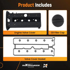 Valve Cover with Ignition Coil for Daewoo Leganza Nubira (1999–2002), Forenza (2004–2005)