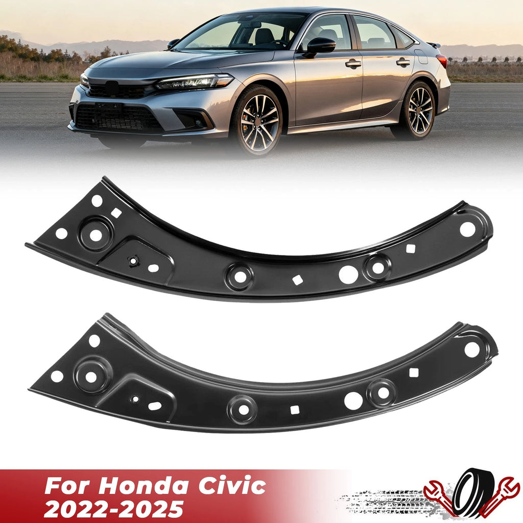 Set of 2 Upper Radiator Support Brackets for Honda Civic (2022–2025)