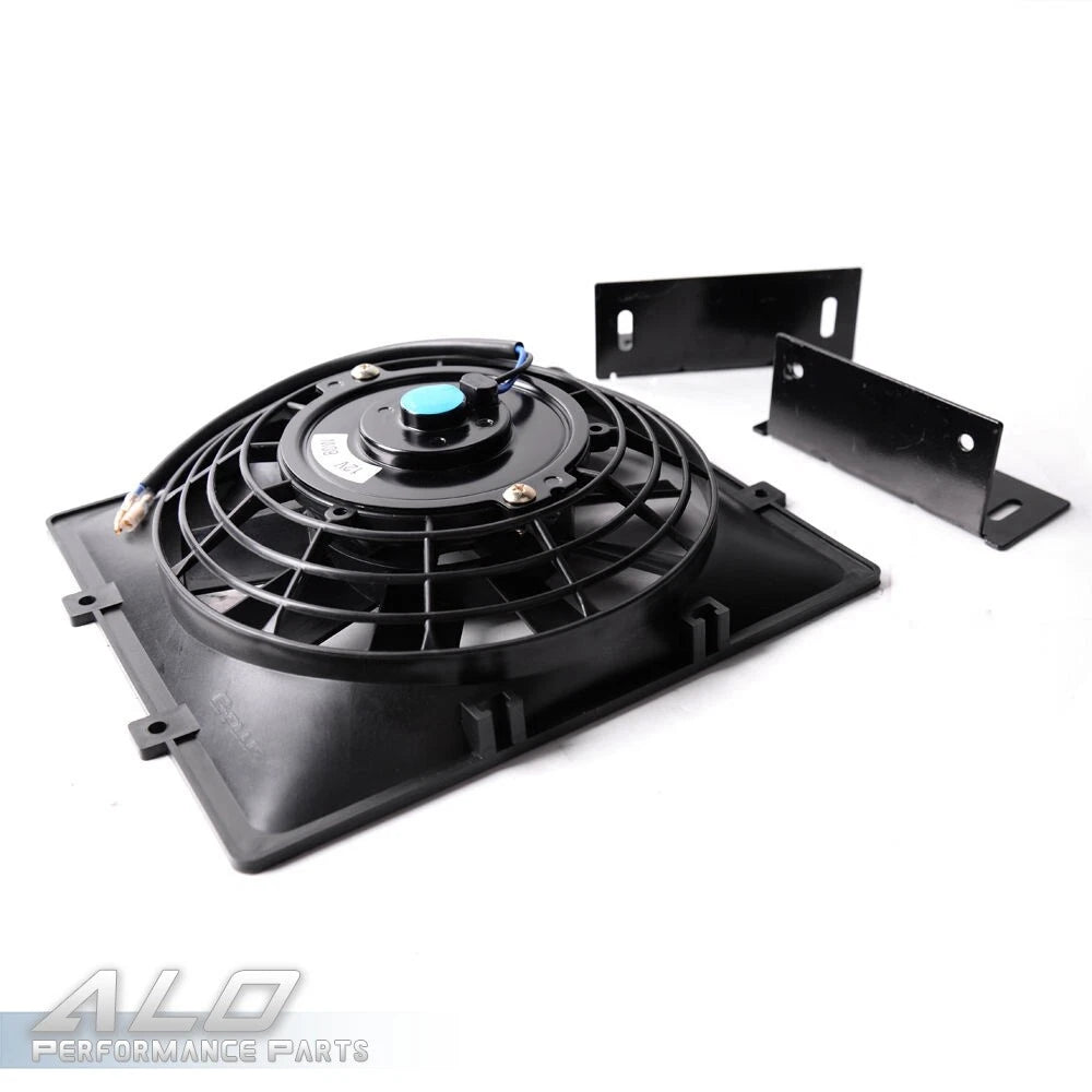 7" Slim Electric Oil Cooler Engine Cooling Fan for Universal Applications