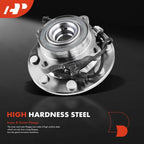 2X Front Wheel Hub & Bearing Assembly for Chevy Silverado 1500 (2005)