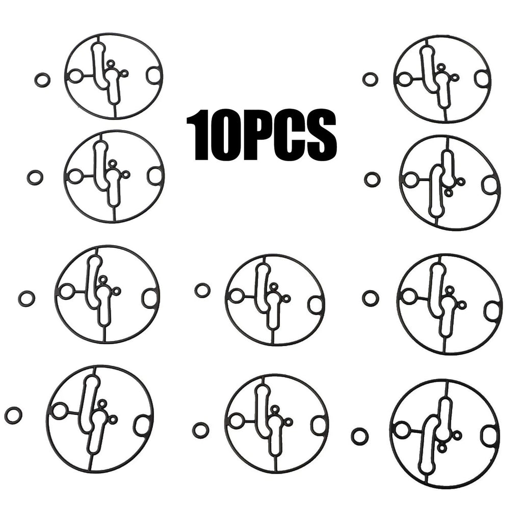 Carburetor Gasket Set Pack of 10 for Various Engine Models