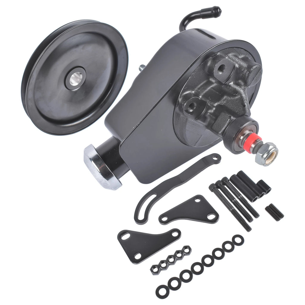 Power Steering Pump with Bracket & Pulley for Small Block Chevy Firebird