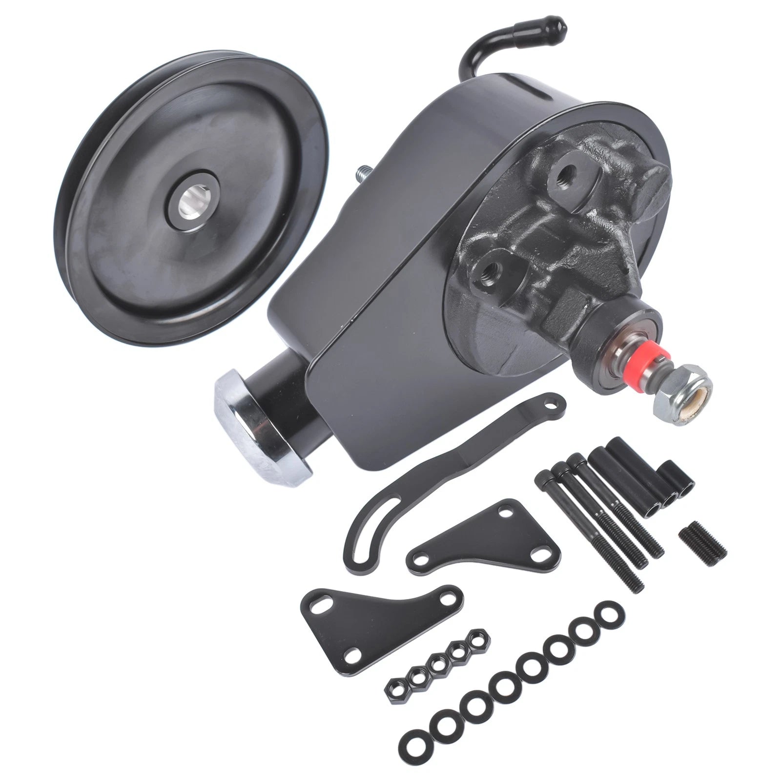 Power Steering Pump with Bracket & Pulley for Small Block Chevy Firebird