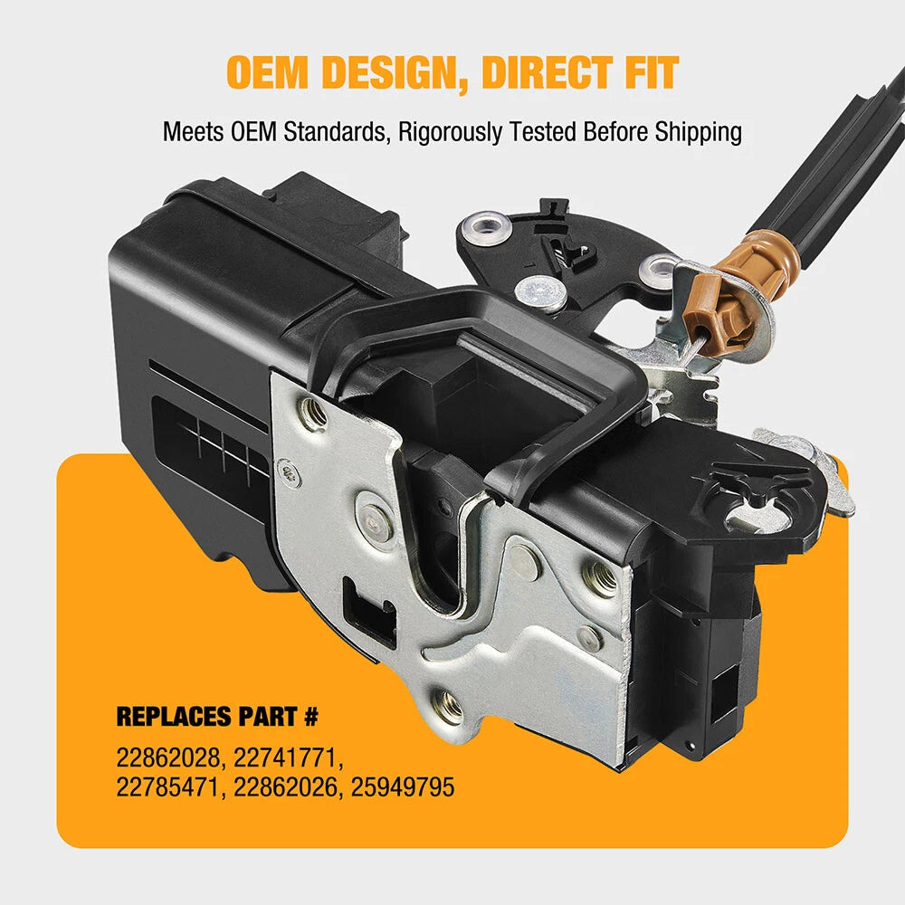 Front Left Door Lock Actuator for Chevrolet Silverado GMC Sierra (2010–2014)