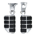 Chrome Rear Footpeg Pair for Harley Touring Street Glide (1993-2025)