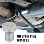 10pcs M14x1.5 Magnetic Oil Drain Plug with Gasket for Volkswagen 