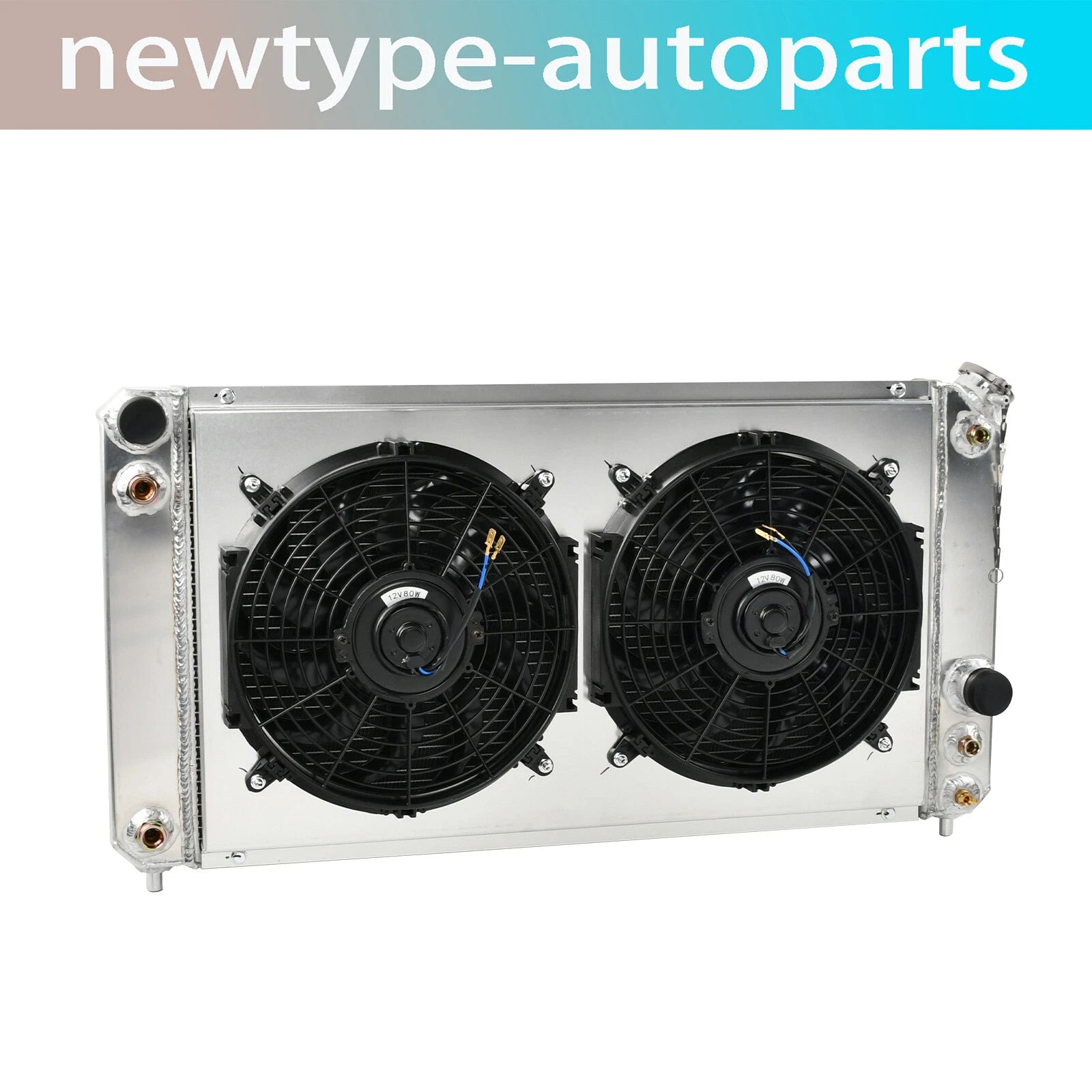3Row Radiator Shroud Fan for Chevy S10 (1996–2005)