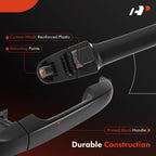 Black Exterior Door Handle for Kia Forte (2010-2013) 4Dr
