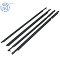 Set of 4 Outer Molded Black Window Weatherstrip Seal Belt for Toyota RAV4 (2006–2008)