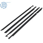 Set of 4 Outer Molded Black Window Weatherstrip Seal Belt for Toyota RAV4 (2006–2008)
