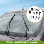 Windshield Washer Nozzle Set for Dodge (No. 5303833AA)
