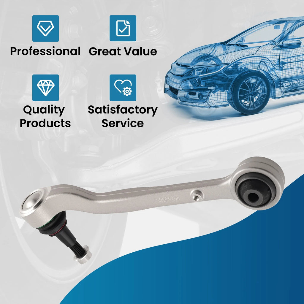 Front Left Lower Rearward Control Arm w/ Ball Joint for Cadillac CT4 (2020–2025)