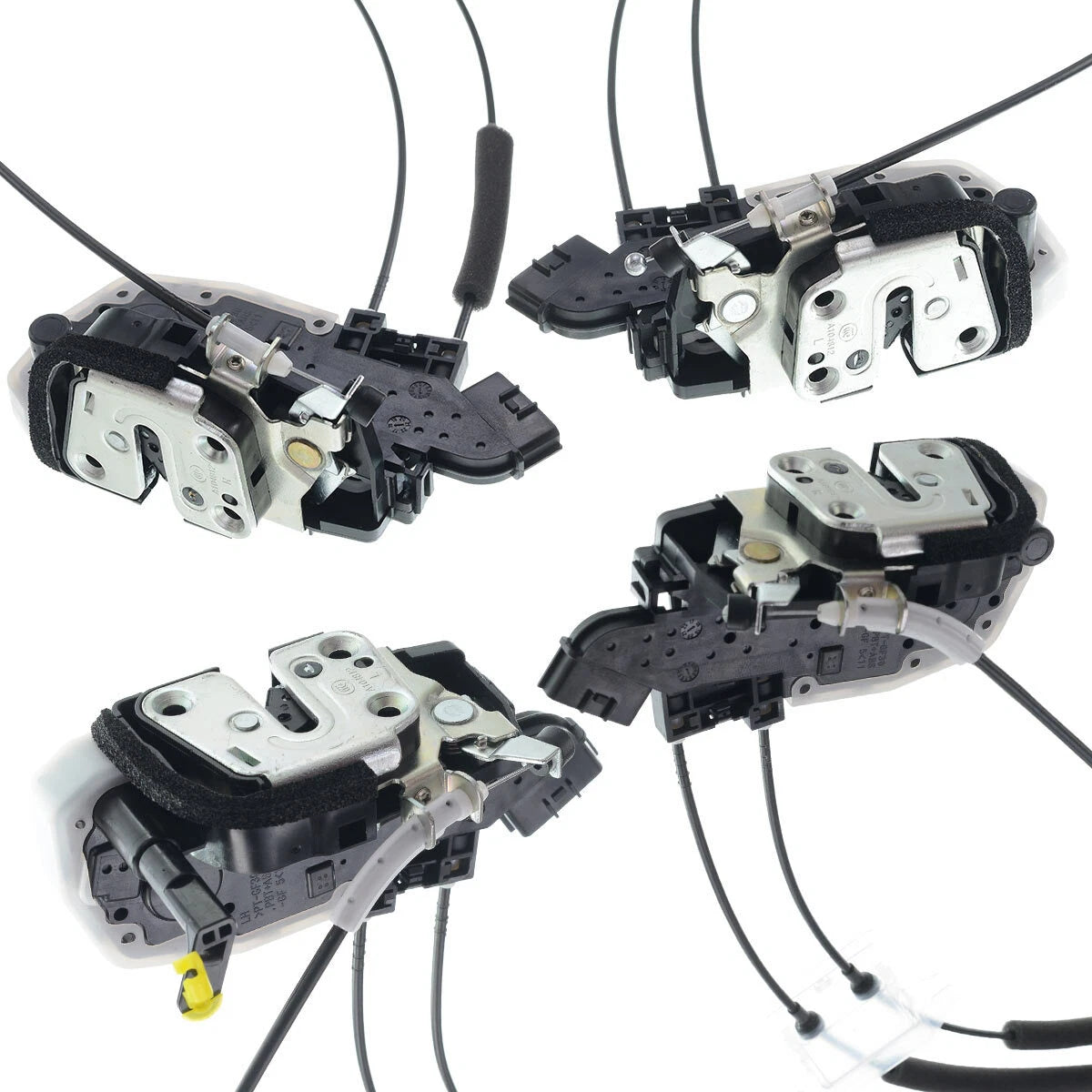 Set of 4 Door Lock Actuators for Nissan Altima (2007–2012) Sedan