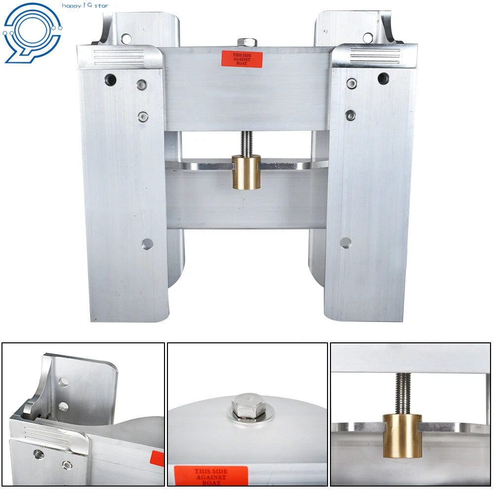 Adjustable 4" Aluminum Boat Jack Plate for Outboard (JPL4400)