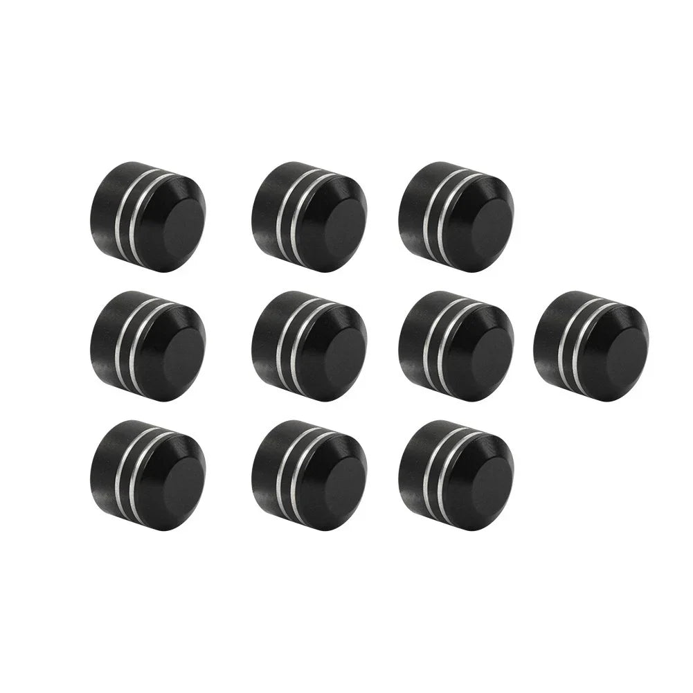 10 x Engine Cover Bolts Screw Caps CNC for Harley Twin Cam Dyna Softail