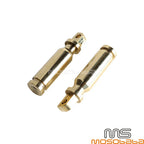 Brass Footpegs for Harley Dyna Sportster Softail Male-Mount