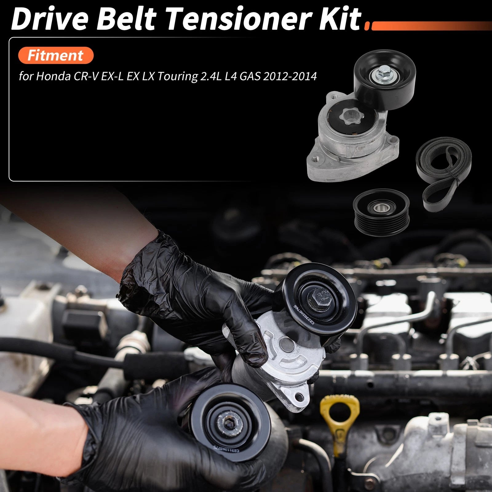 Drive Belt Tensioner Kit for Honda CR-V (2012–2014) 31170RAAA01