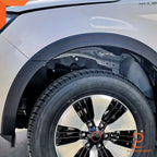 Front Slim Matte Black Fender Flare Arch for Isuzu D-Max Ute (2020-2023)
