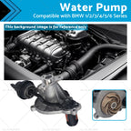 Engine Water Coolant Pump for BMW F23 F36 420i 430i 530i (2012–2019) 11518638026
