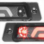 3D LED Bar 3rd Tail Brake Light for Ford Mustang LX (1987–1993) Black