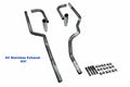 Dual Exhaust Kit for Dodge Ram 1500 (1994–2003) Side Rolled Tip