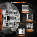 4X 3" Wheel Spacers 8x170 14x1.5 for Ford F-250 F-350 Super Duty (1999–2023)