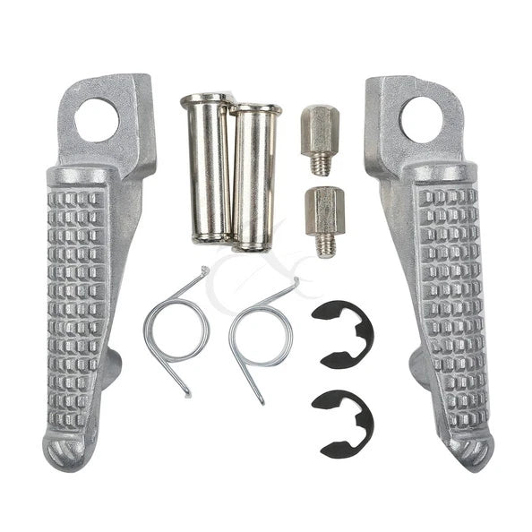 Front Rider Footrest Foot Pegs Bracket for Kawasaki Ninja ZX6R (2009–2024)