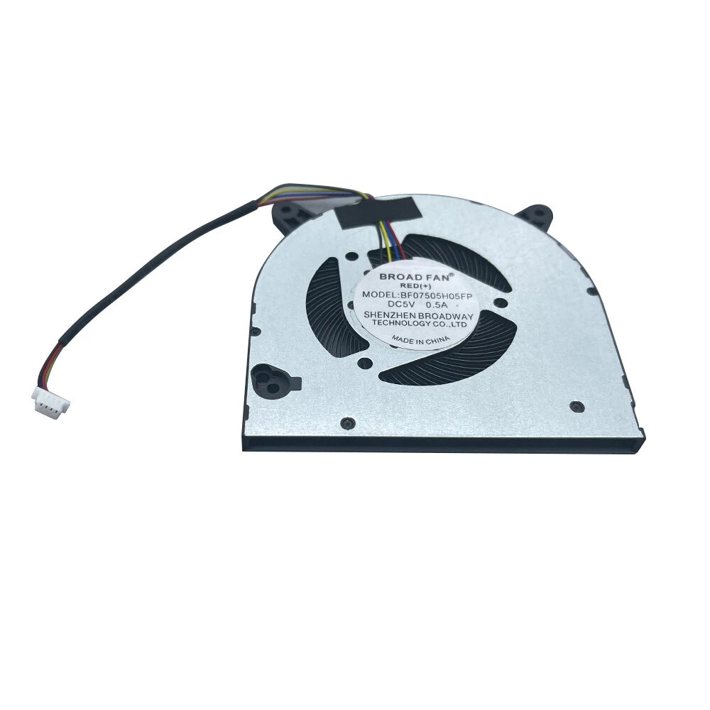 Cooling Fan BF07505H05FP for Laptop (DC5V 0.50A, 4-Pin)