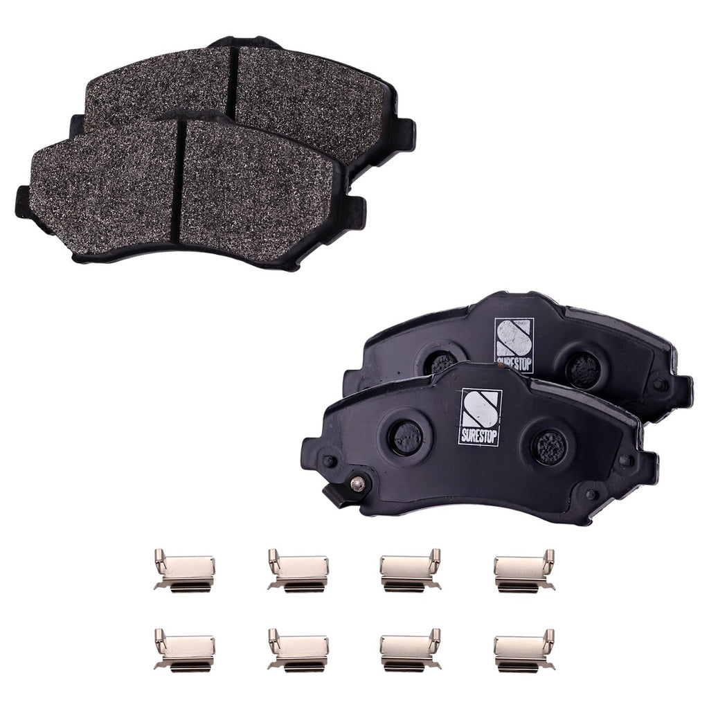 Brake Disc and Pad Kit for Dodge Grand Caravan, Journey (2008–2016)