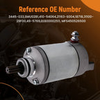 Starter Motor for Suzuki ATV LT-Z400 Quadsport (2003–2011)