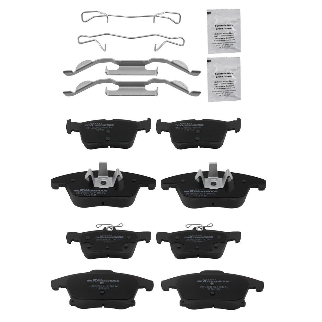 Ceramic Brake Pads Kit for Ford Police Responder Hybrid (2019–2020)