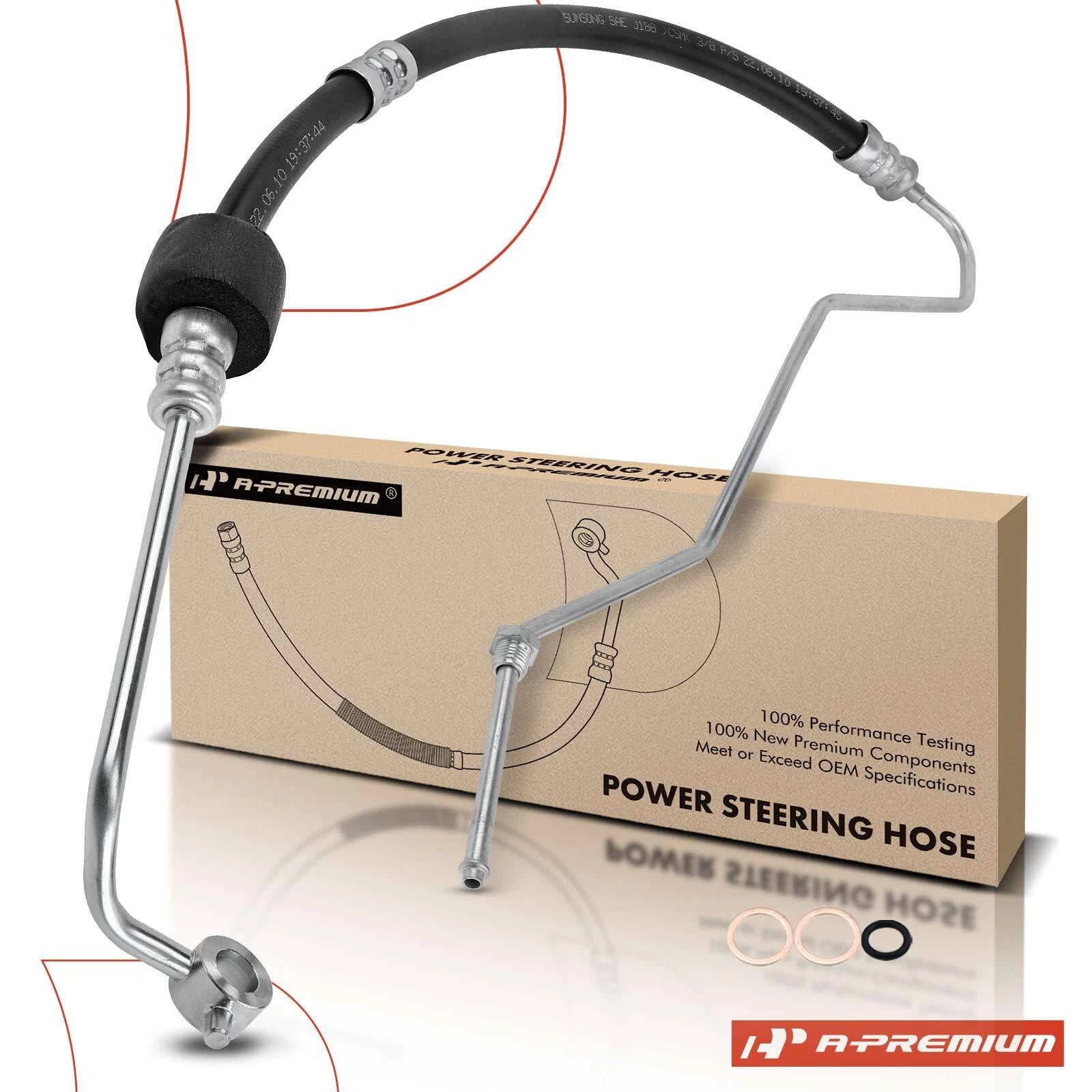 Power Steering Pressure Line Hose for Kia Spectra (2004–2006)